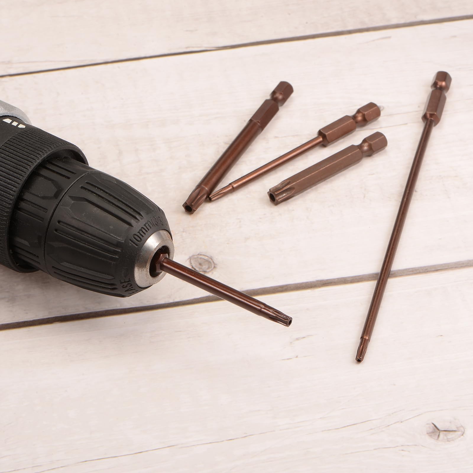 HARFINGTON 10pcs T27 Torx Bit 1/4