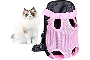 Pet Carrier Chest, Cat Backpack for On-the-Go Pet Parents