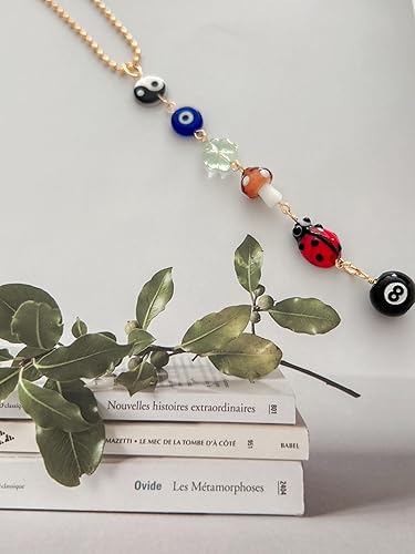 Miniatura 3 de Adorno colgante de mal de ojo Good Lucky Days para el espejo retrovisor del coche