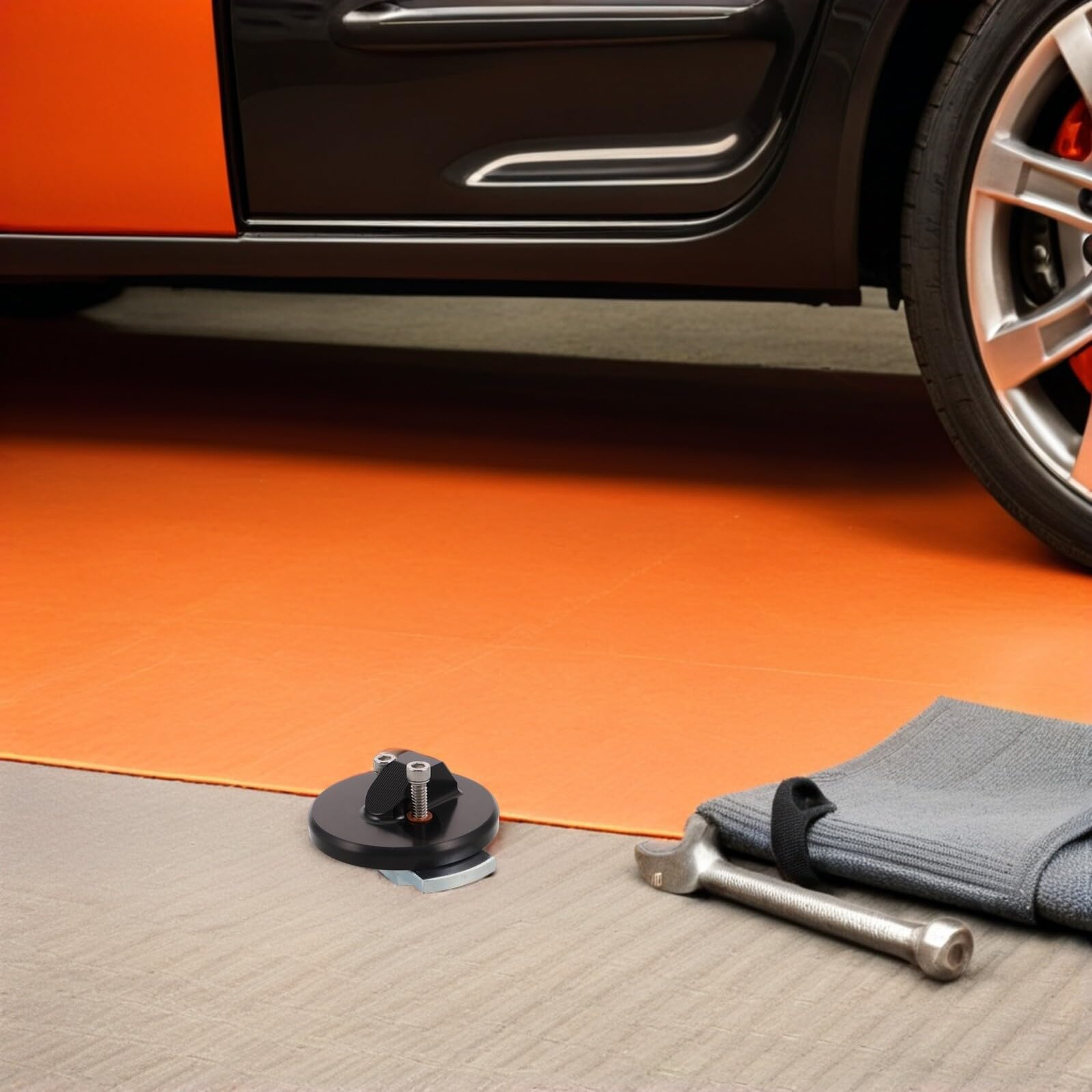 INOOMP Adattatore per Astina di Livello Motore 7.3l 94-03 con Guarnizione in Gomma, Kit Riparazione Auto per Misurazione Precisa Olio e Collegamento Stabile senza Perdite