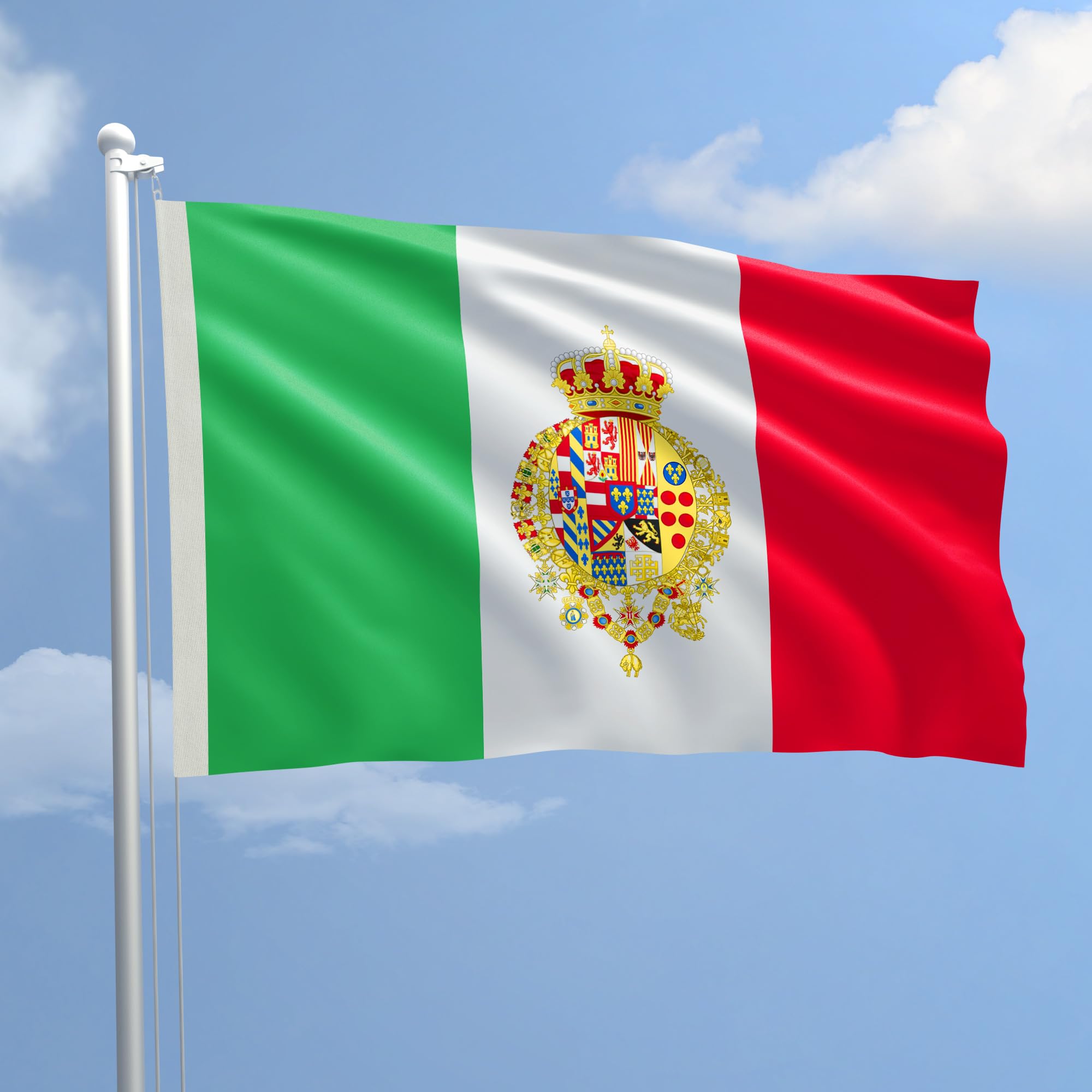 Bandiera EUROPA 70x100 Cm In Poliestere Nautico - Doppia Piega, Corda E Guaina