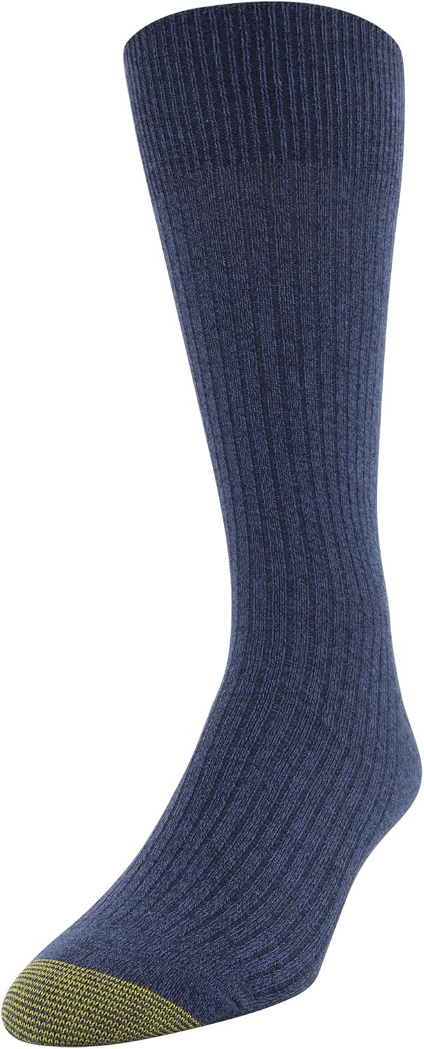 GOLDTOE Mens Stanton Crew Socks, Multipairs - Image 3