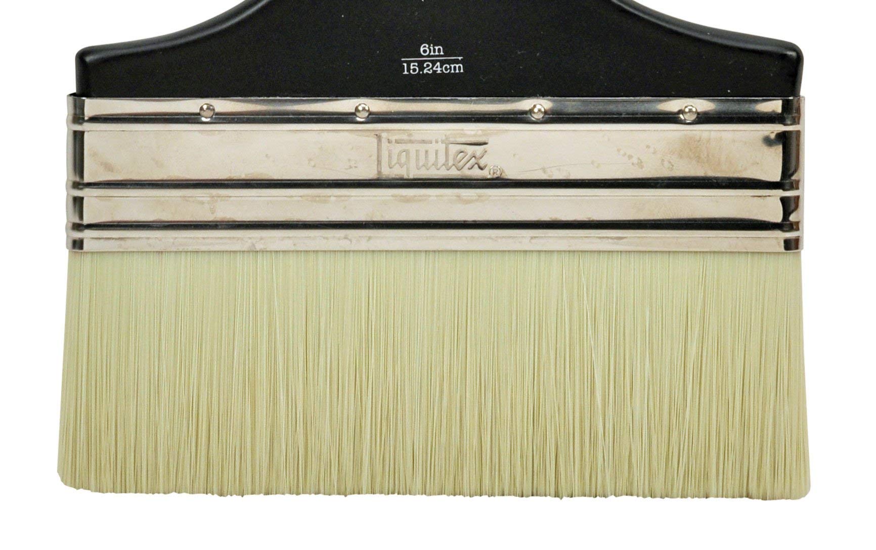 Liquitex Brocha Freestyle Profesional, Ancha Plana/Barniz 6 Pulgadas, Mango Corto