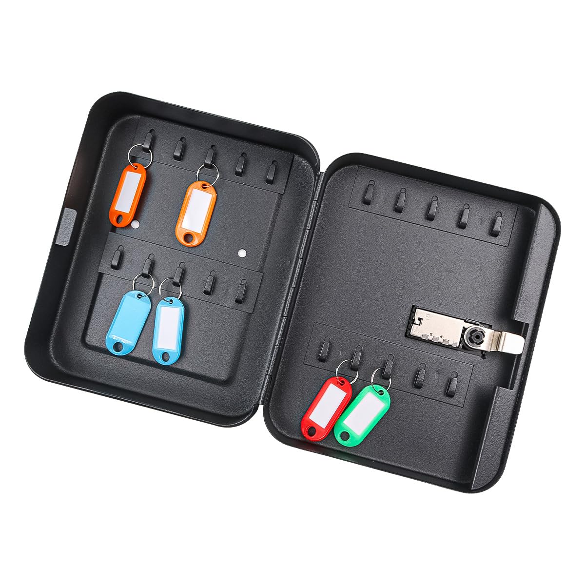 CENPEK Combination Key Cabinet - Wall Mounted Key Box for up to 20 Sets of Keys, Secure Key Storage Organizer with Combination Lock - Image 3