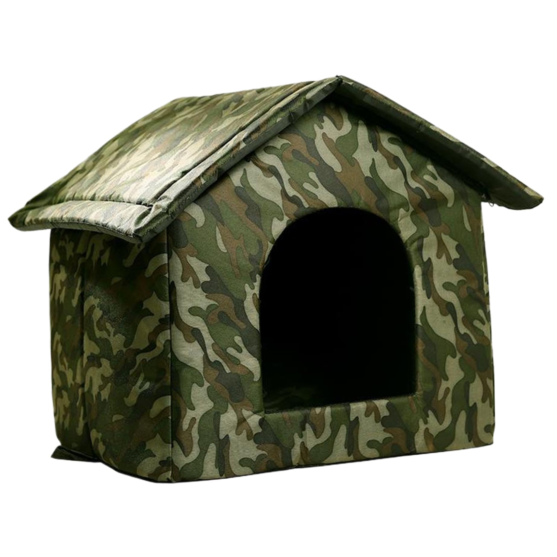 Maison de chat isolée pliable : protégez les animaux du gel en extérieur