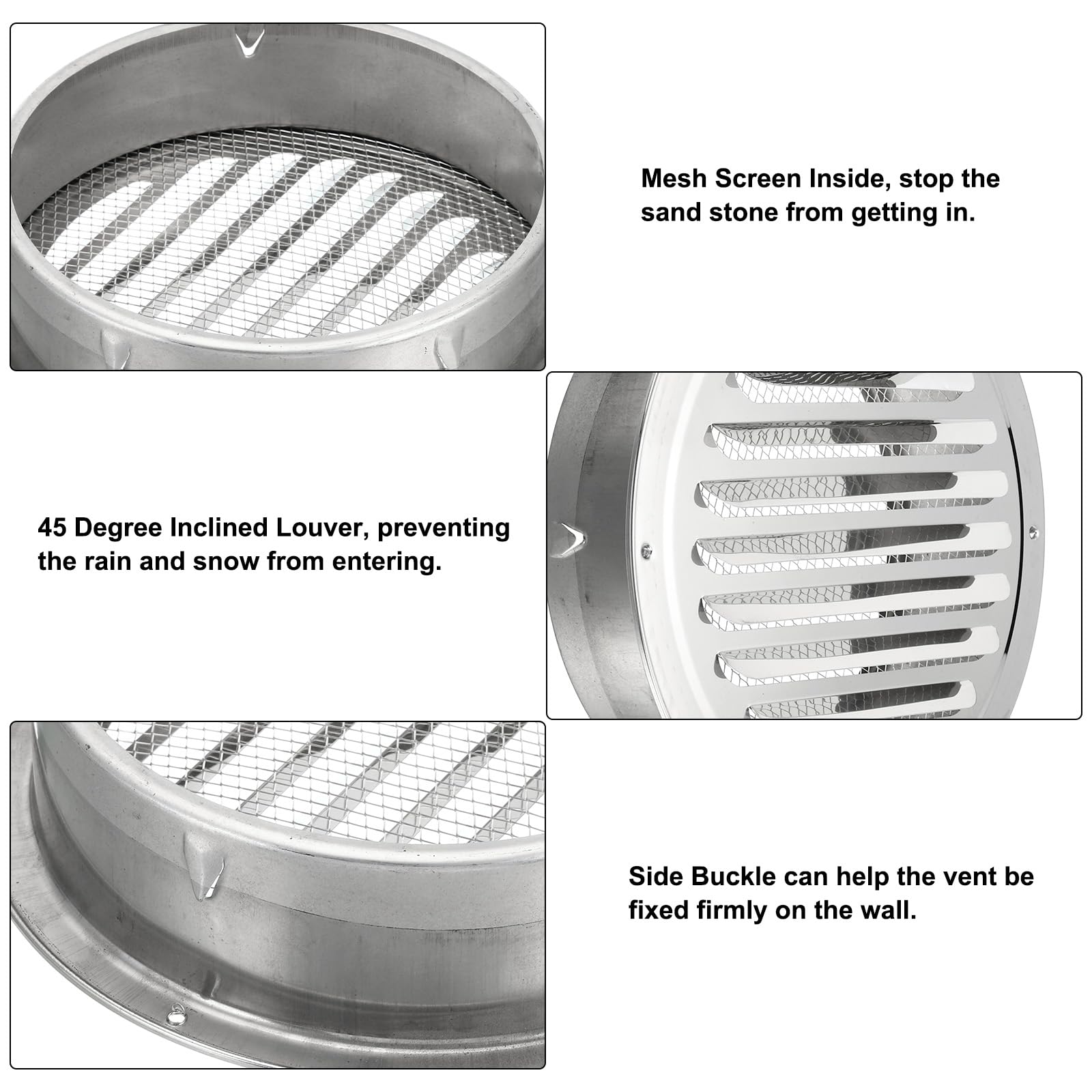 PATIKIL 8" Round Soffit Air Vents - Image 4