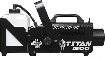 Froggy's Fog Titan 1200 Fog Machine, High Output Indoor Fogger Machine with 20,000 CFM and Low Fluid Sensor