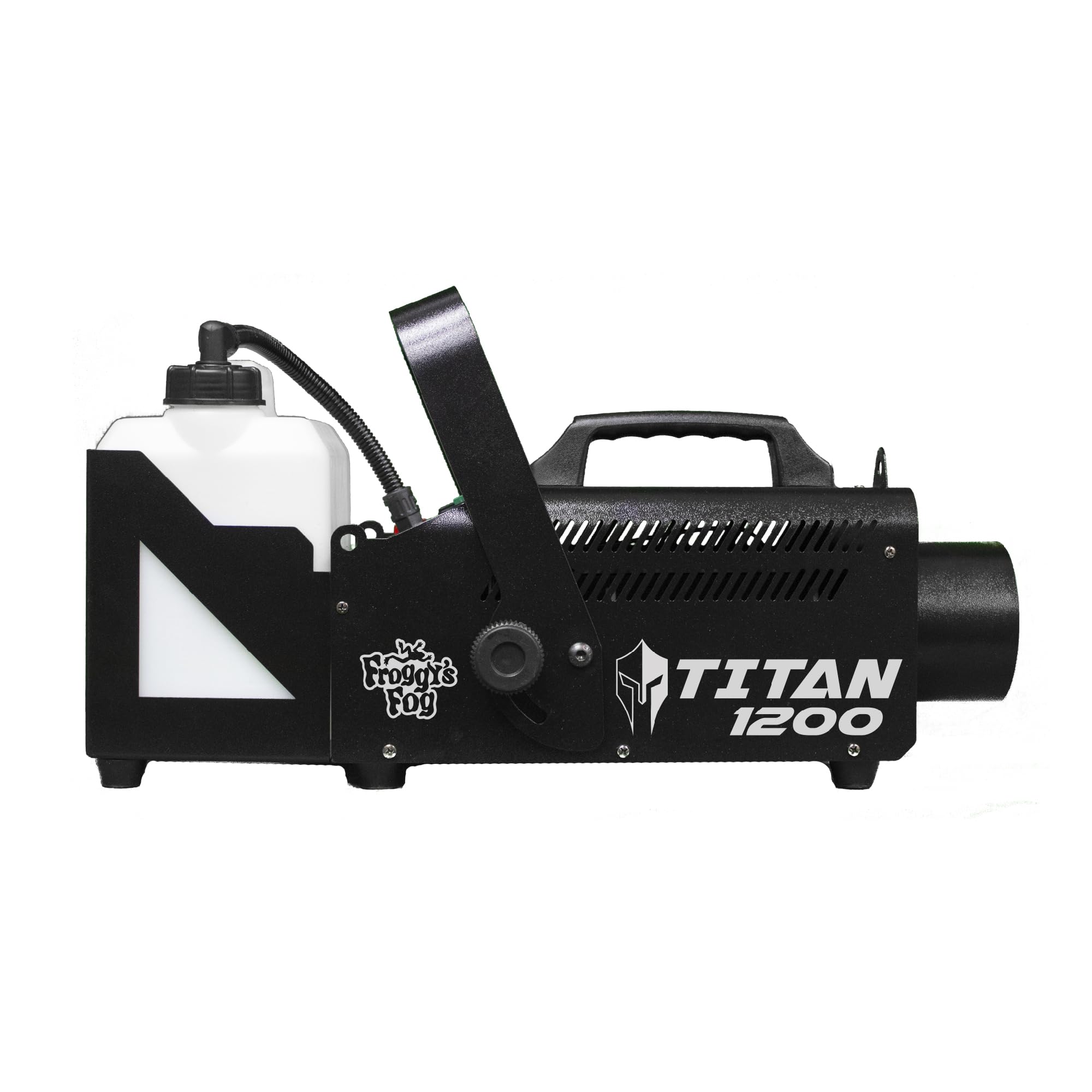 Froggy's Fog Titan 1200 Fog Machine, High Output Indoor Fogger Machine with 20,000 CFM and Low Fluid Sensor