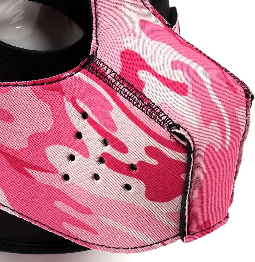 Neoprene Puppy Face Muzzle Dog Hood Mask Play Hoods