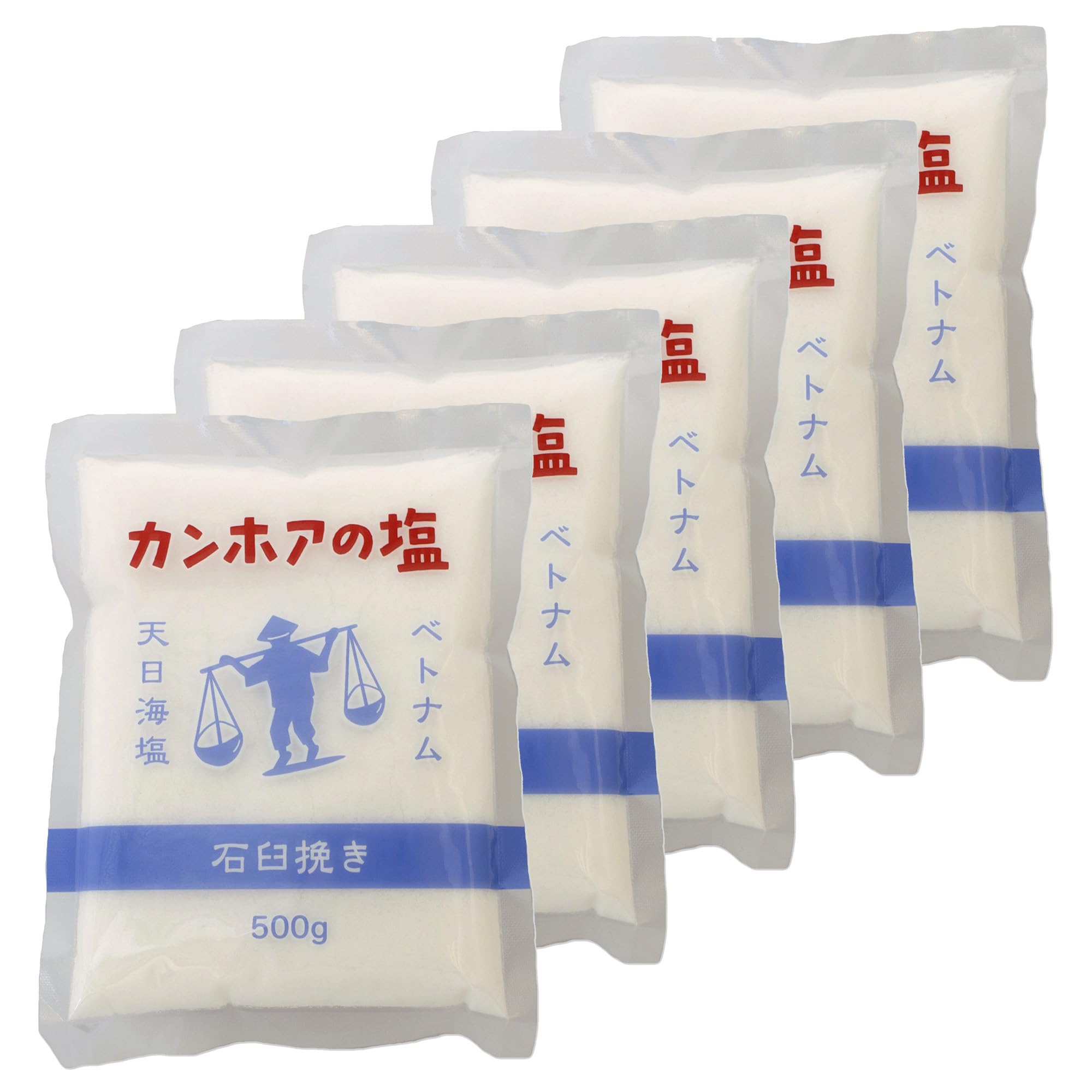 カンホアの塩【石臼挽き】500g (x5袋)