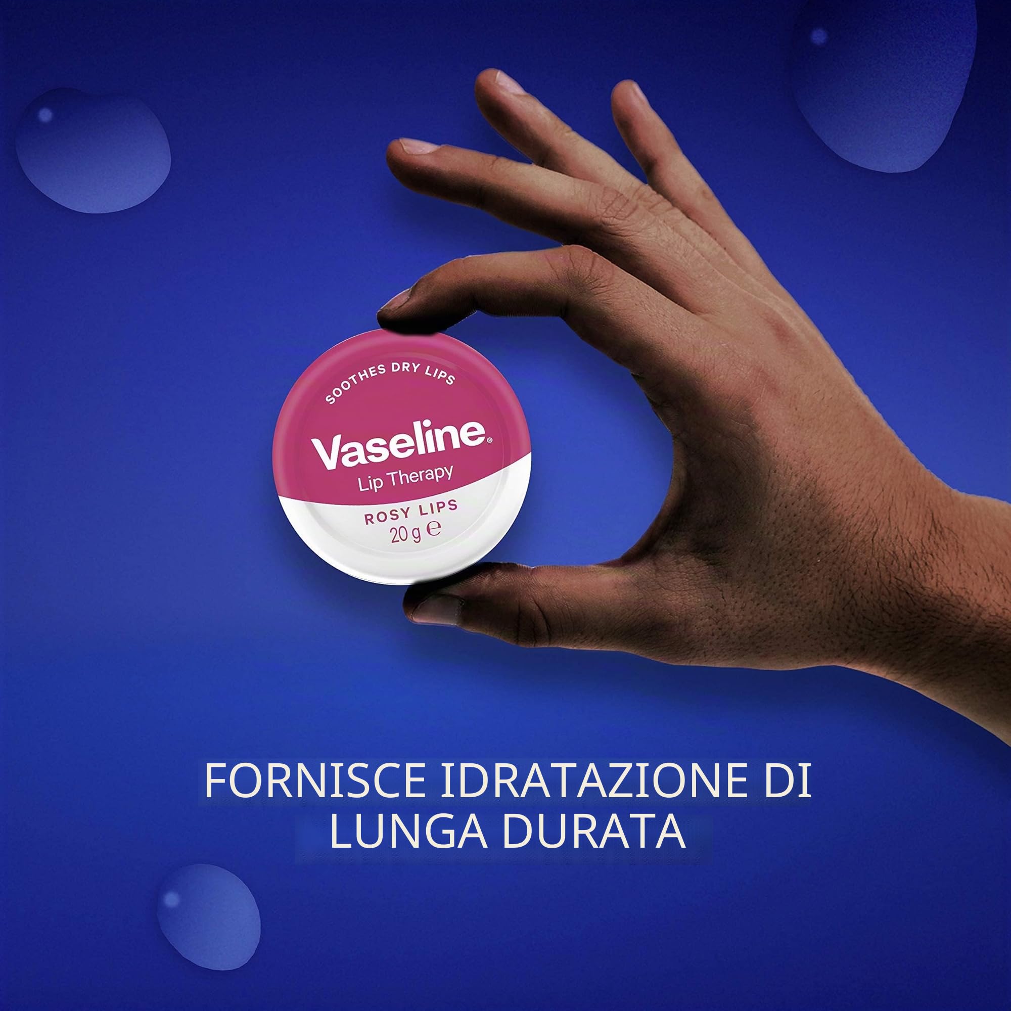 Vaseline vaselina terapia labbro labbra rosee, 20 g
