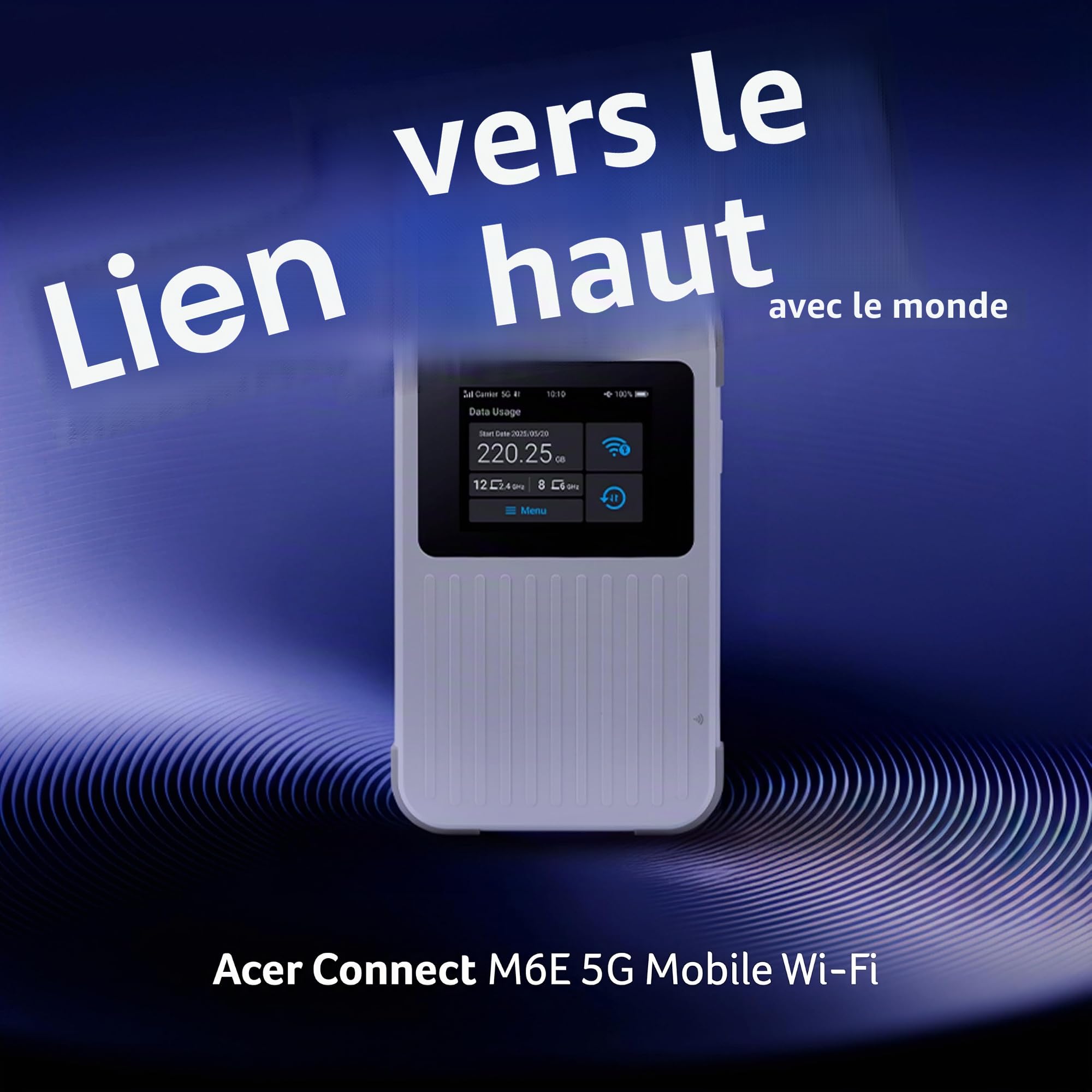 Acer Connect Enduro M6E 5G 20GB Hotspot (FF.G2VTA.002)