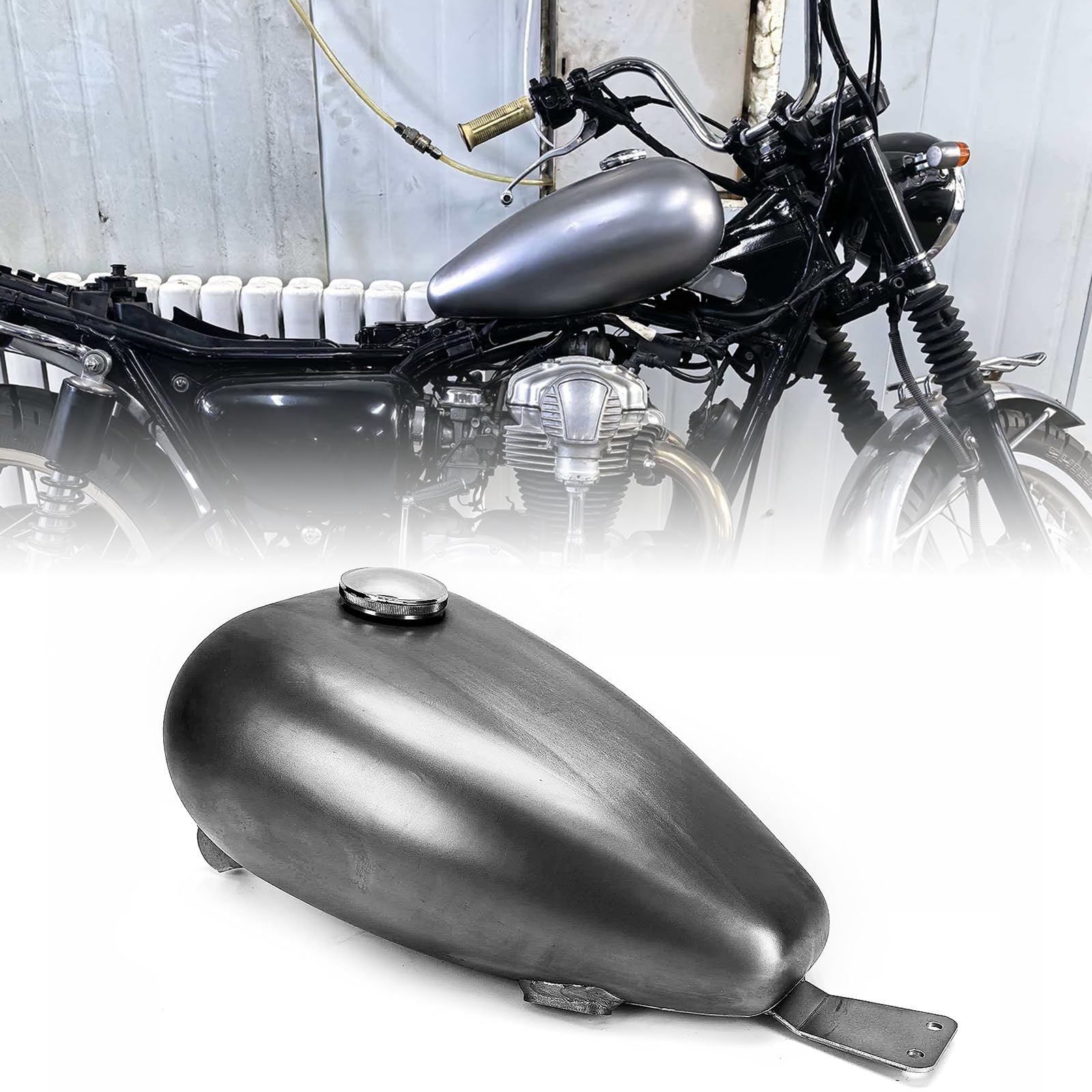 Amazon | 7L オートバイ ガソリン ガス燃料タンク Kawasaki W650 1999