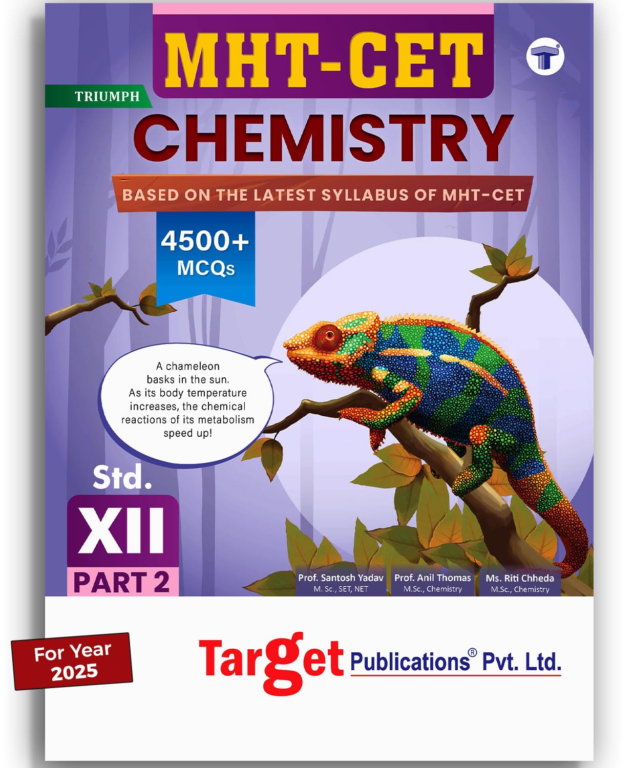 MHT CET Triumph Chemistry Book | Includes More Than 4000 MCQs
