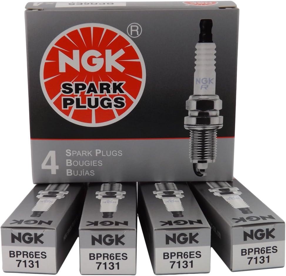 (7131-4PK) Standard Spark Plug, (Pack of 4)