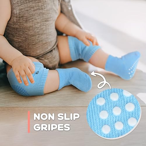 Miniatura 2 de BOSONER Rodilleras antideslizantes para bebés y niños y niñas, el mejor regalo para bebés, rodilleras unisex para bebés y niños pequeños