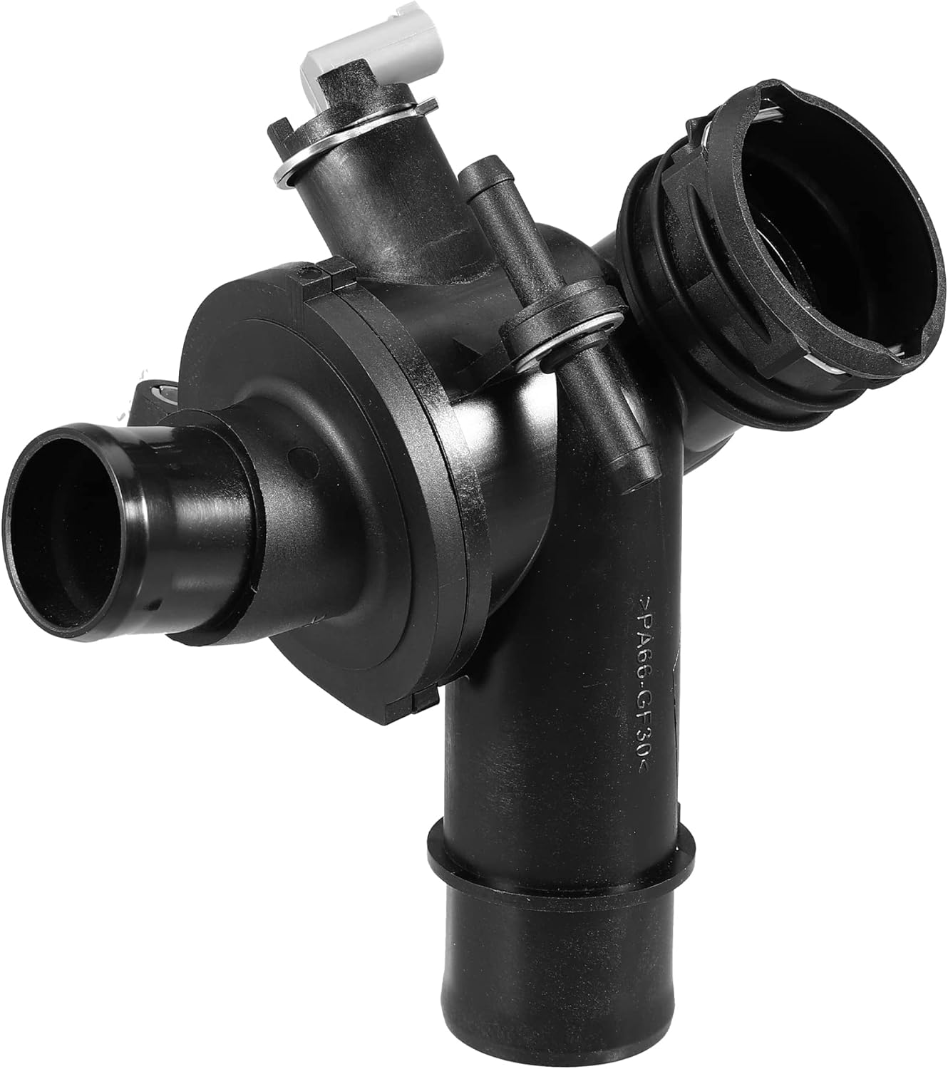 X AUTOHAUX 6512001215 Engine Coolant Thermostat Housing Assembly for Mercedes-Benz C E GLE GLK S SLK for Mercedes-Benz Sprinter 2017-2019