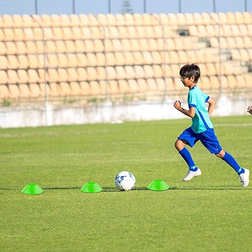 Miniatura 6 de 15 conos de fútbol para entrenamiento deportivo, mini conos de fútbol flexibles de agilidad deportivos, conos de entrenamiento para fútbol,