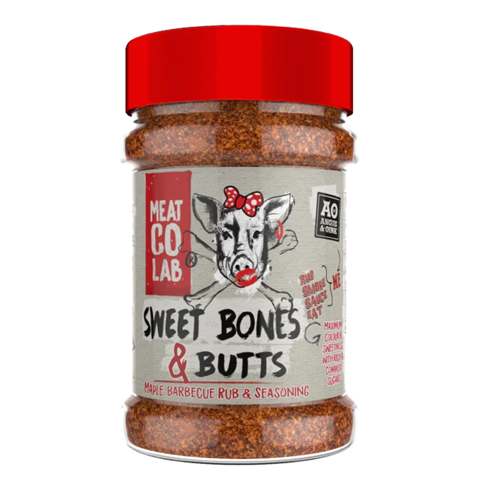 Angus & Oink Sweet Bones & Butts Maple BBQ Rub & Seasoning 200g