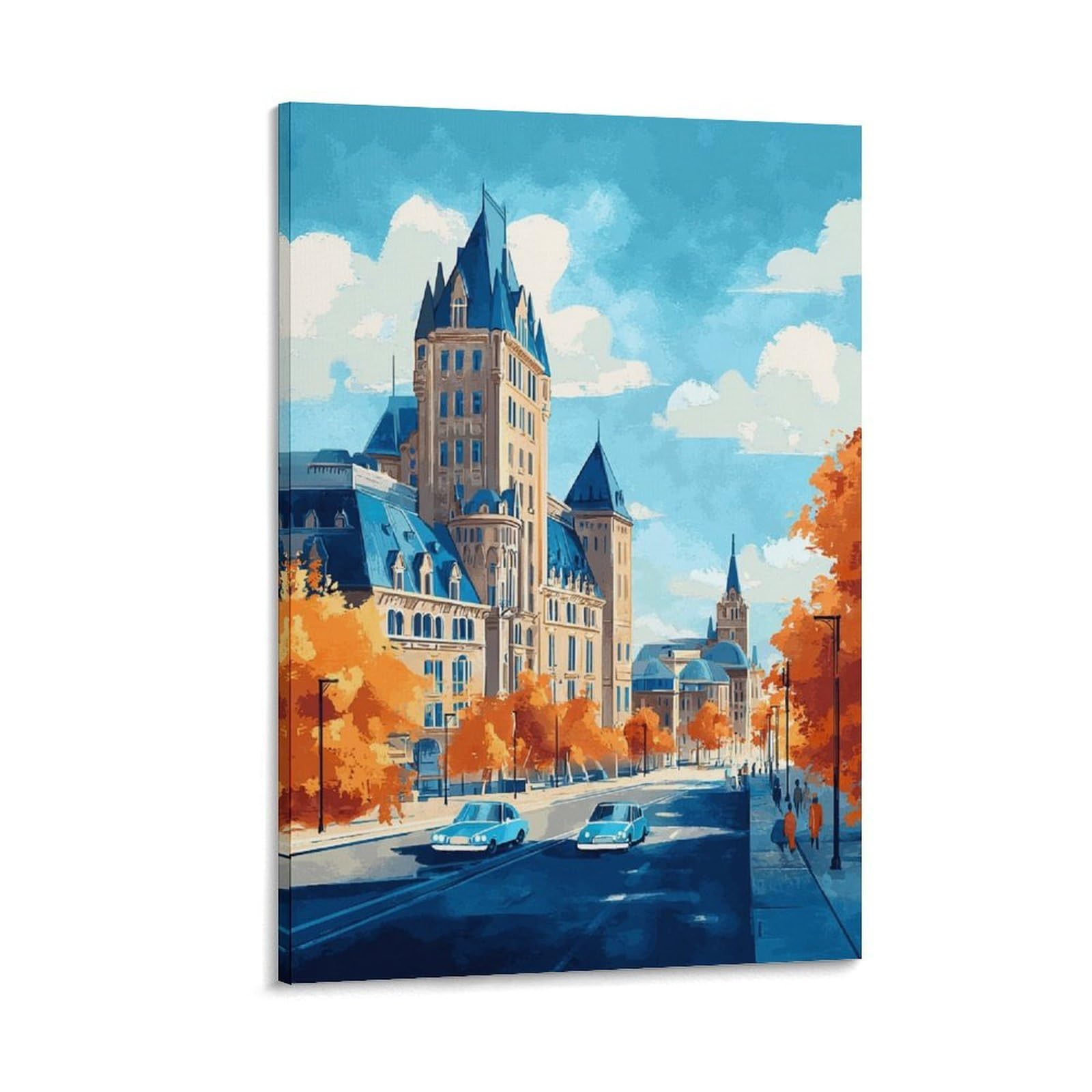 ZBBGGOZ Albany Posters 08x12inch(20x30cm) Canvas Wall Posters And Art Picture Print Modern Family Bedroom Decor