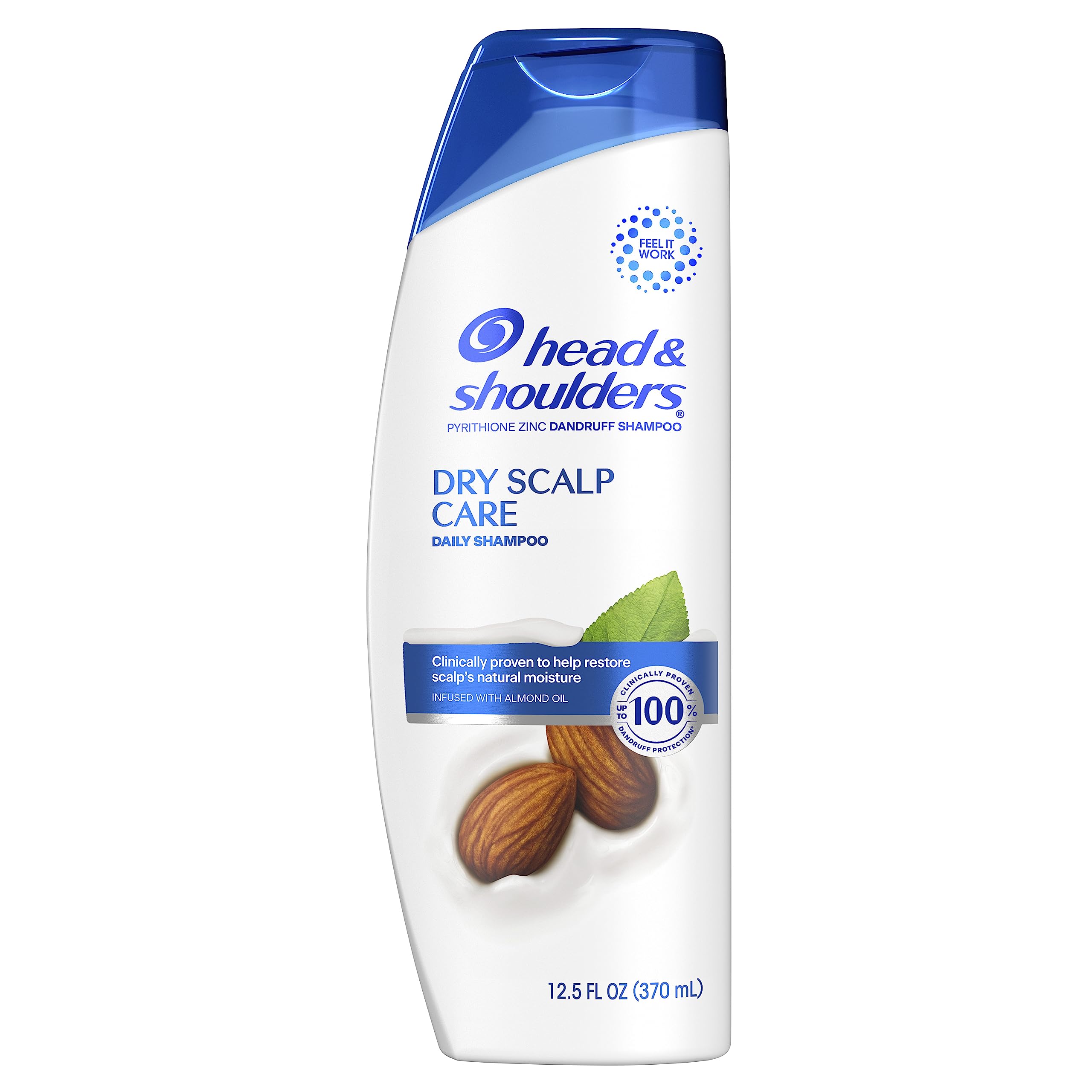 (box of 6)Head and Shoulders Dandruff Shampoo, Anti-Dandruff Treatment, Dry Scalp Care for Daily Use, Paraben Free, 12.5 oz