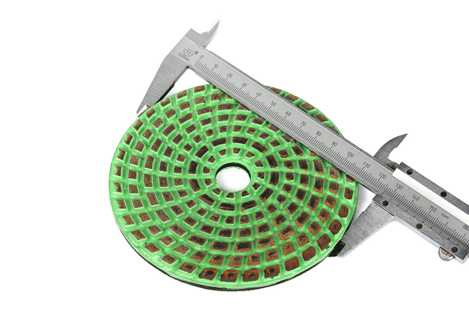 Almohadillas pulidoras de diamante, Disco de pulido de diamante de 5 pulgadas, disco de lijado de diamante con unión de metal sinterizado de 125 mm for amoladora angular de granito y hormigón(30)