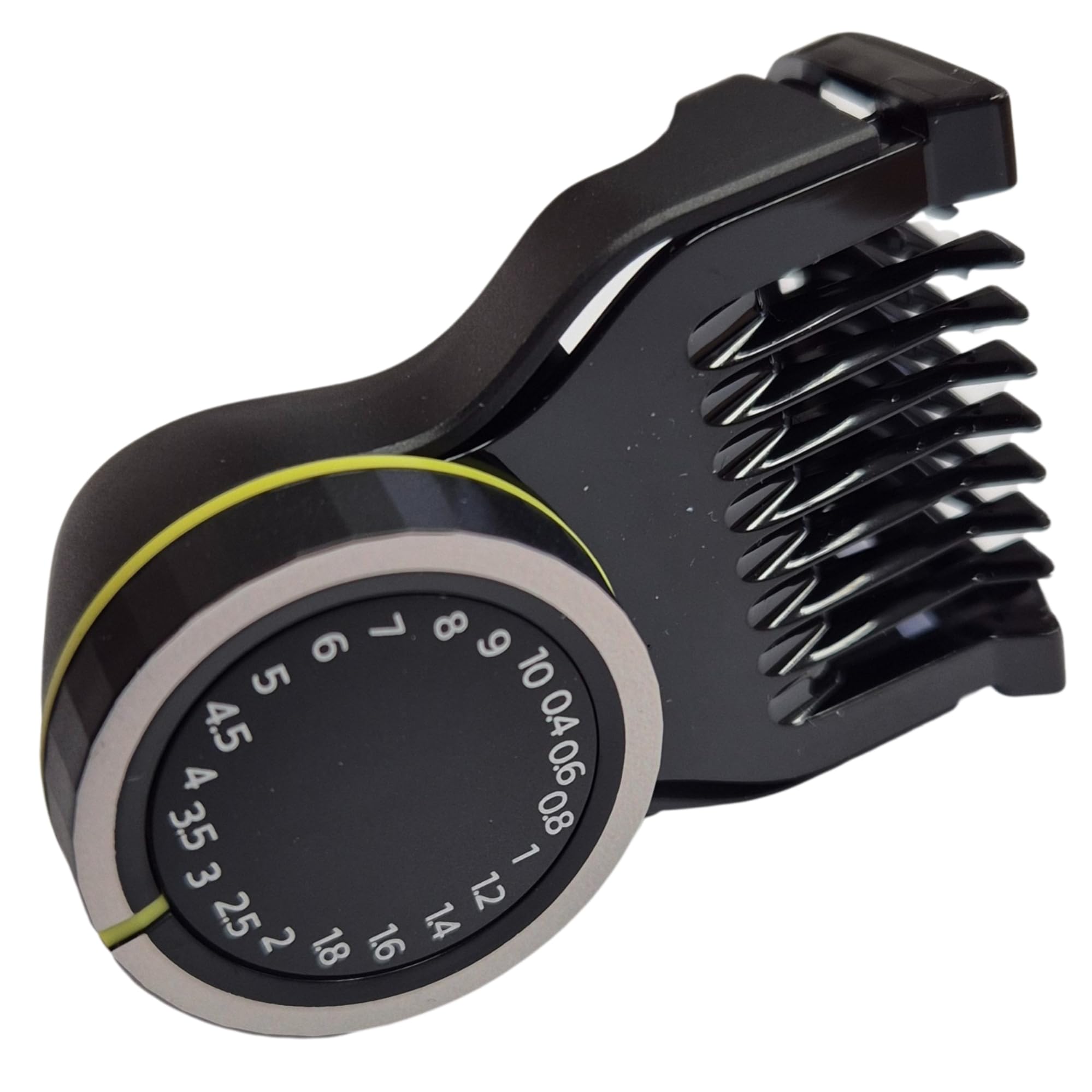 Peine de barba ajustable con 20 ajustes de longitud (0,4-10 mm), compatible con OneBlade QP6507 QP6531 QP6532 QP6541 QP6542 QP6551 QP6552 QP6651 QP6652 QP401