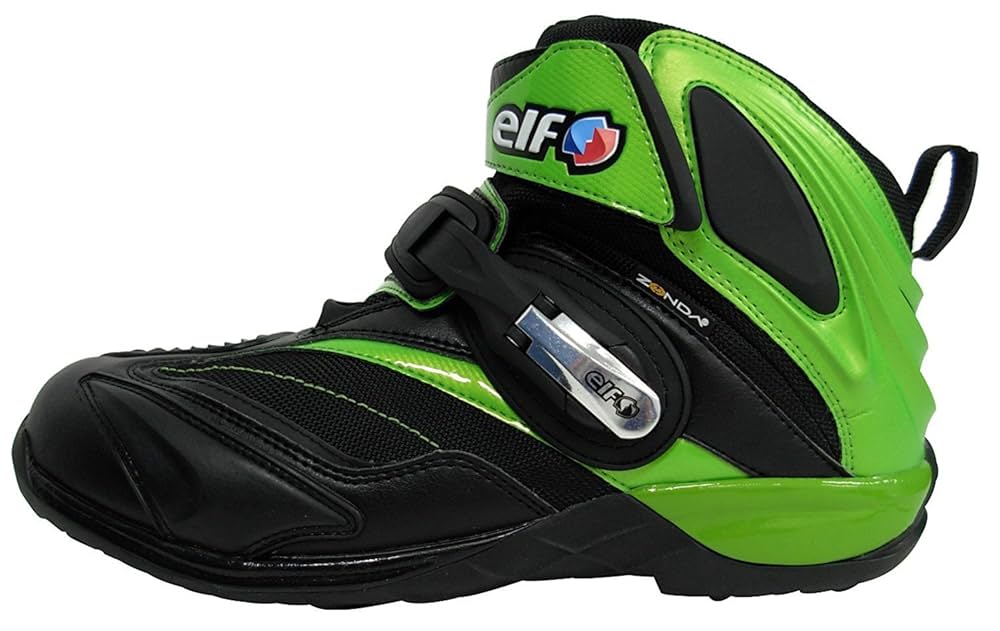 【新品】elf SYNTHESE-14 バイクシューズ 緑 28cm Amazon.co.jp: ELF(エルフ) ライディングシューズ シンテーゼ14