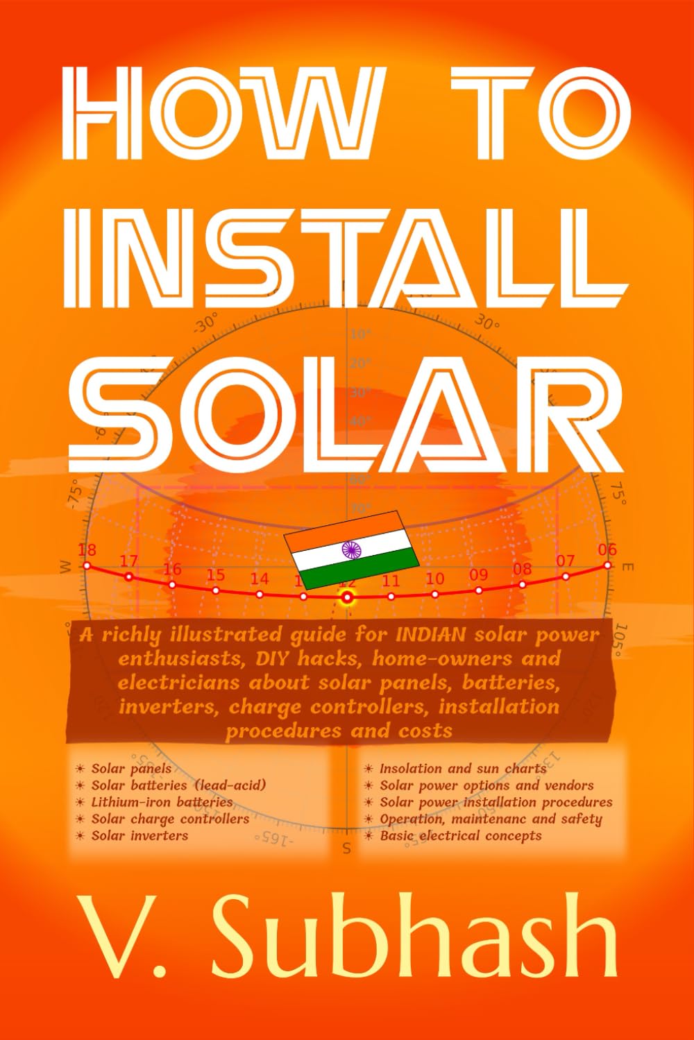 How To Install Solar: A richly illustrated 2021 guide for INDIAN solar power enthusiasts, DIY hacks, home-owners and electricians about solar panels, ... installation procedures and costs