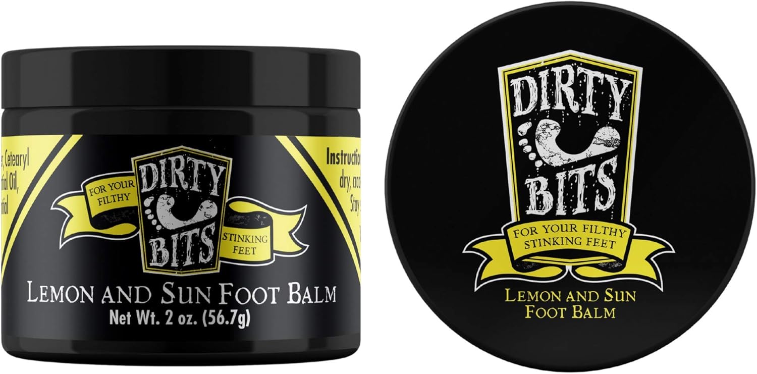 Lemon and Tea Tree Oil Natural Foot Balm | Extra Strength Plant Rich Balm for Fast Acting Relief | Topical Ultra Care for Itchy Feet, Toenails, Heels and Cracked Feet | Care for Athletes