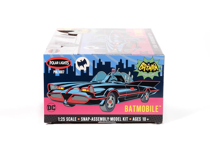 ポーラライツ 1/25 バットマン ＆ロビン バットサイクル TV版 1966 Amazon.com: Polar Lights 1966 TV Batmobile Model Kit 1:25