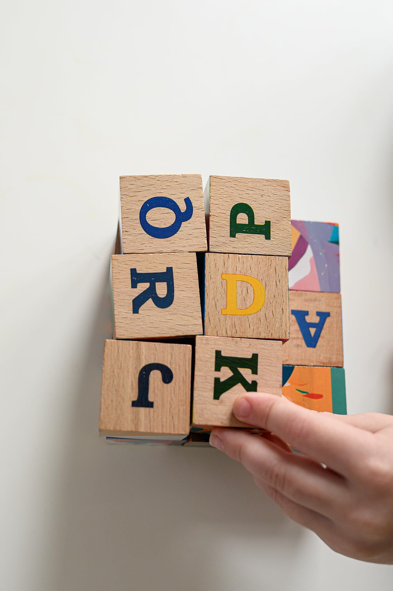 CUBICS – Puzzle Montessori 6-en-1 en Bois Naturel sans Plastique – 36 Cubes – 6 Puzzles Éducatifs Lettres, Chiffres et Animaux – Jouet Enfant dès 3 Ans – Idée Cadeau Noël ou Anniversaire