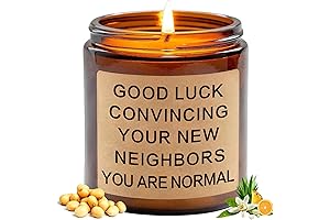 Funny Housewarming Gift, SUVEUS Fruity Scented Candles