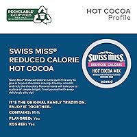 Vista 62 de Swiss Miss Mezcla de cacao caliente con sabor a chocolate con leche, 8 paquetes de mezcla de cacao caliente