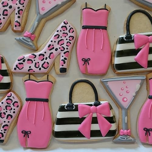 Miniatura 7 de Cortador de galletas de tacón alto con plataforma de 3.25 pulgadas, fabricado en Estados Unidos por Ann Clark