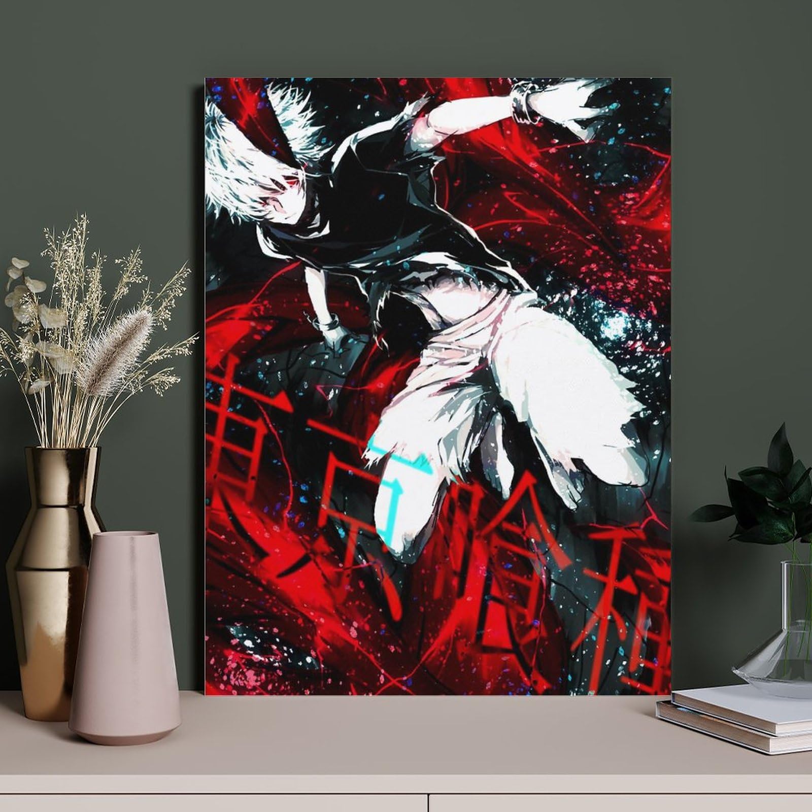 Amazon.co.jp: ポスター 東京喰種 金木 研 アートパネル 壁掛け 壁の