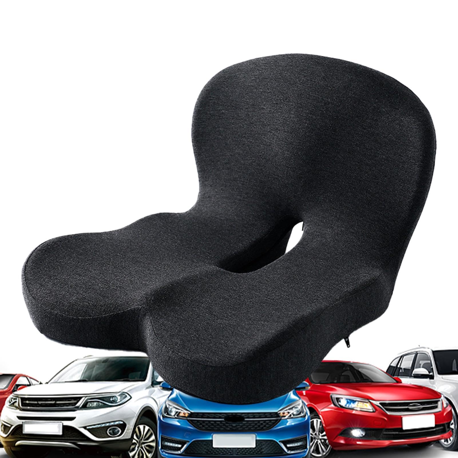 Coussin de siège de voiture en mousse premium, support de haute durabilité pour long trajet