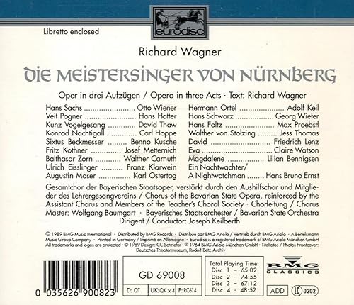Miniatura 2 de Wagner Die Meistersinger Von Nurnberg -