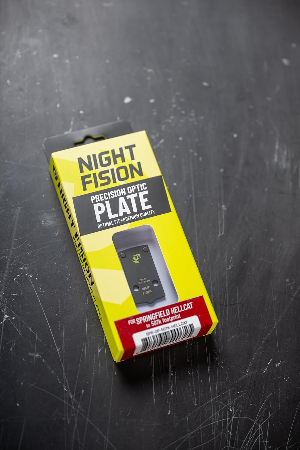 Optic Plate for Mounting Holosun 507K x2 or 407K to Springfield OSP or Hellcat Pro Pistols - Mount Red Dot Sight or Green Dot Sight to Springfield Pistol - Incompatible with Holosun 507c or Glock MOS