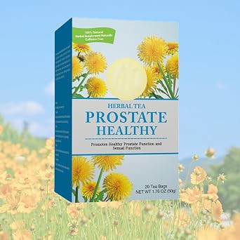 Traditional Herbal Prostate Health Tea, Traditional Healthy Organic Kidney Cleansing Tea,Chinese Herbal Kidney Cleanse Tea for Men (1PCS)