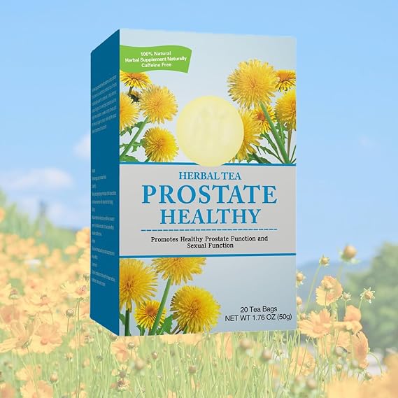 Traditional Herbal Prostate Health Tea, Traditional Healthy Organic Kidney Cleansing Tea,Chinese Herbal Kidney Cleanse Tea for Men (1PCS)