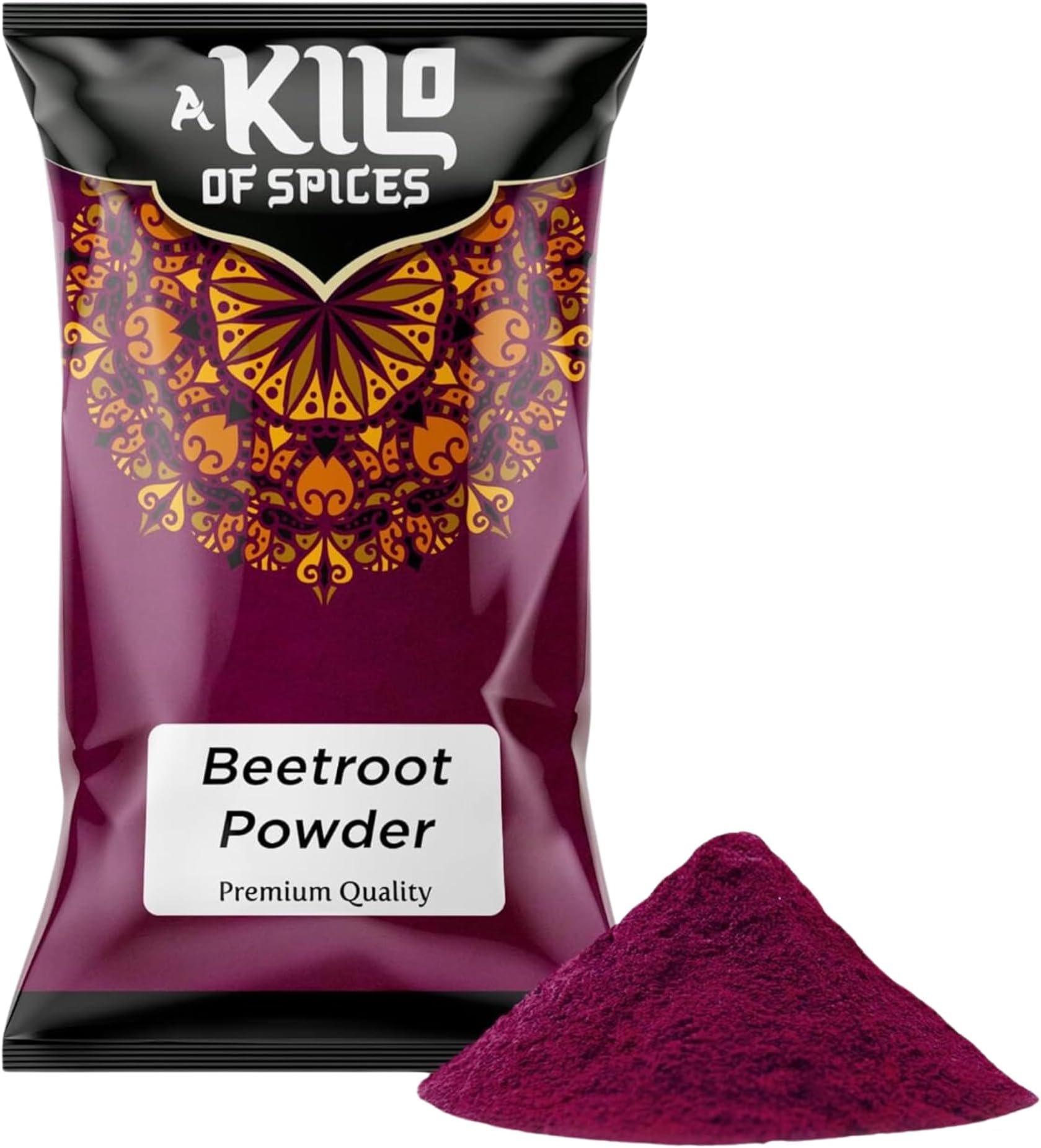 A Kilo of Spices | Beetroot Dried Ground Powder 10 Kg | 100% Pure & Natural | Rich in Nutrients | Ideal for Instant Energy Shakes | Non-GMO, Vegan, Gluten-Free | No Additives or Preservatives