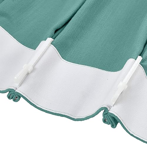 Miniatura 31 de Frelement Cortinas plisadas de lino de algodón extra anchas para oscurecer la habitación, 120 pulgadas de ancho x 96 pulgadas de largo, cortinas