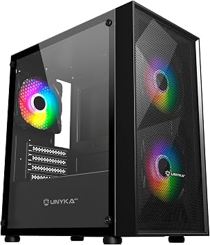 Unykach Mir B200 Cristal Templado USB 3.2 Negra