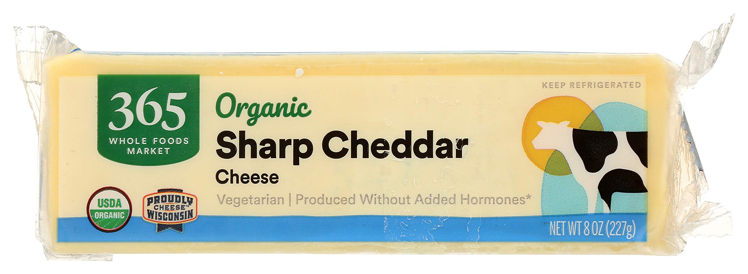 Buy 365 by Whole Foods Market, Cheddar Sharp Bar , 8 Ounce Valley