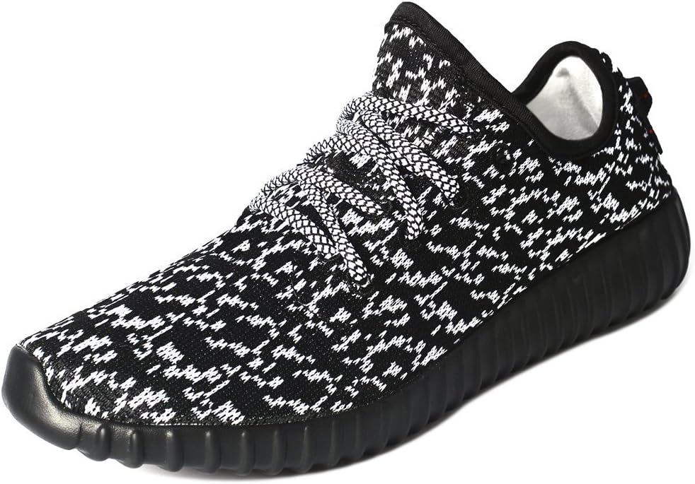 Grace Lady GraceLady Lightweight Unisex Sneakers Running Breathable Athletic Sports Shoes,Black,Women 13 B(M) US 44EU/Men 9.5 D(M) US 44EU