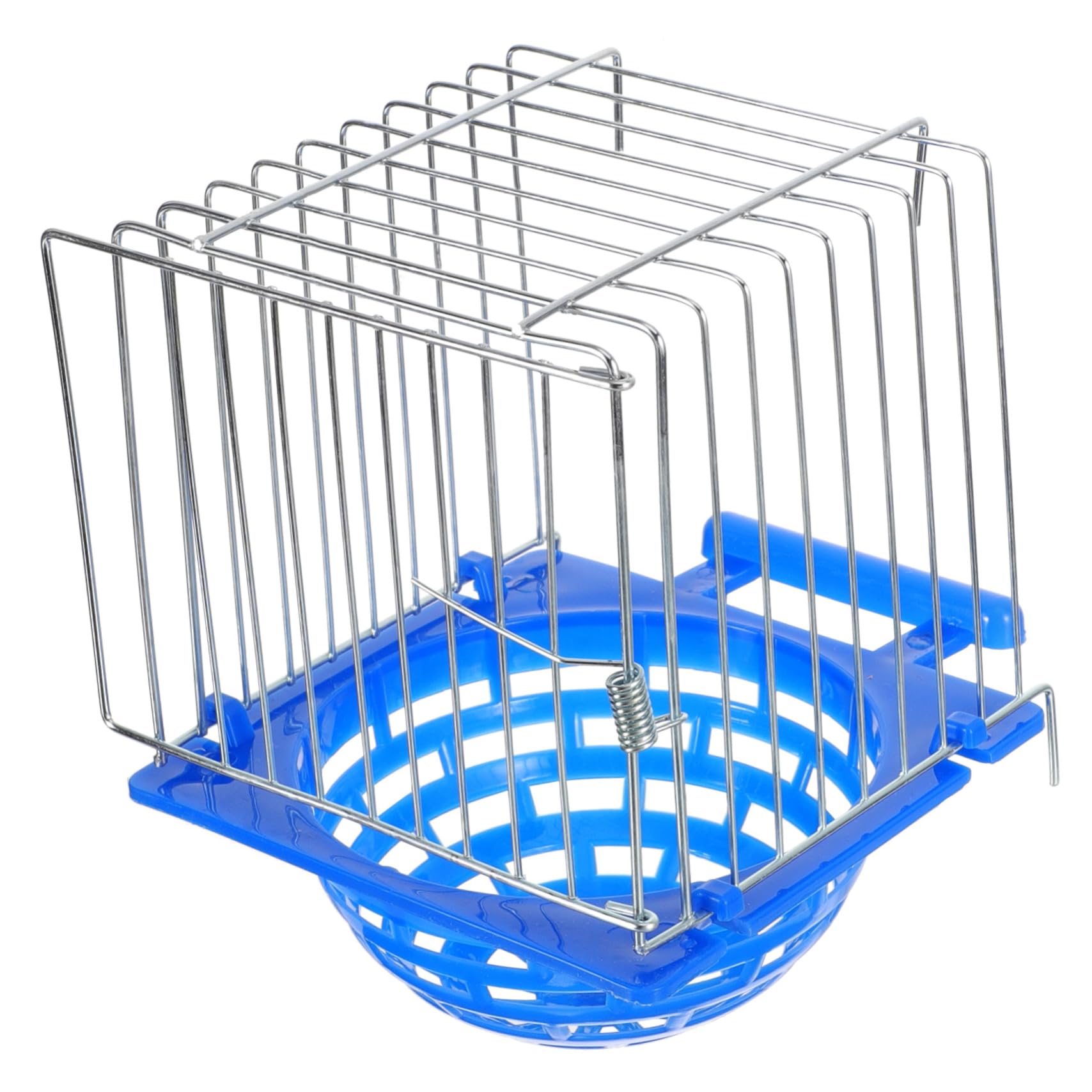 Kisangel 3 Piezas Nido de incubación eclosión de pájaros Cacerola de Nido de Canario Refugio para Loros nidos de pajaros casa pajaros Nido de Jaula Colgante Nido de cría Alambre de Hierro