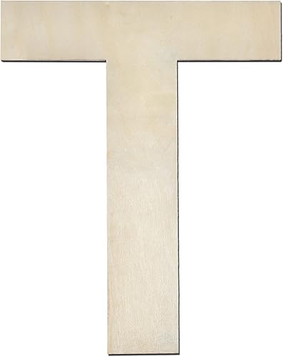 Vista 62 de Letra S de madera de 12 pulgadas, letra S de madera sin terminar de 1/4 de pulgada de grosor para decoración de pared del hogar, manualidades