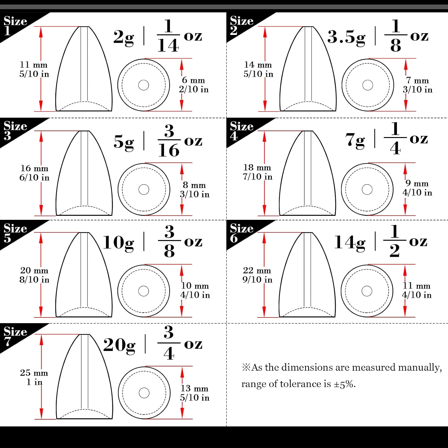 Bullet Drop Weights Sinkers Kit Saltwater Removable Fishing Sinkers Tackle Lead Bass Fishing Sinkers Shot Casting Freshwater