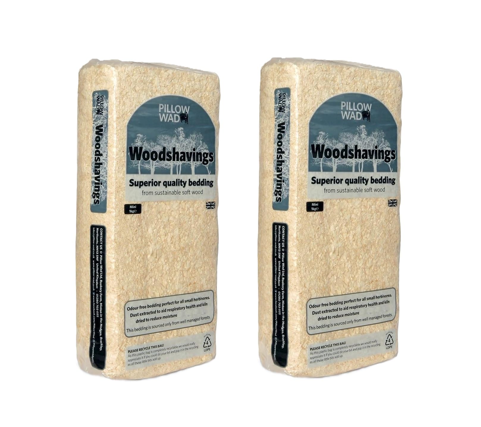 SuperGift.com 1kg Natural Pet Bedding Mix, Wood Shavings, Straw and Hay, Nest Material (WoodShavings) (10, WoodShavings 1kg)
